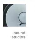 Sound studio noise control foam