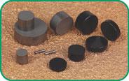 Plastic Bonded Neodymium Iron Boron Magnets &#45; Discs&#47;Rods