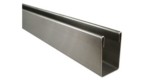 Polished Stainless Steel Glazing Channels