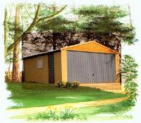 Pitched Roof Concrete Sectional Garage