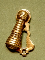 Brass Key Escutcheon