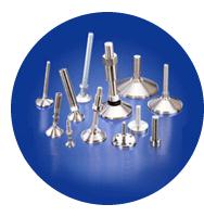 Adjustable levelling feet