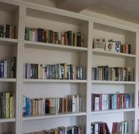 Modern bookcases and storage solutions for luxury loft rooms
