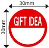 Gift Idea Slogan Labels