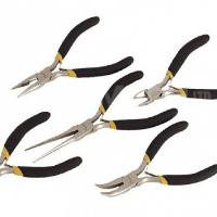 Mini Pliers Set 5pc Ni-Fe Finish 