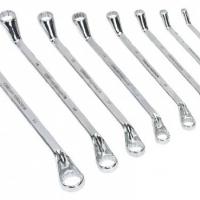 Offset Double End Ring Spanner Set 8pc Metric 