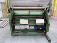 1600mm wide Fasti guillotine with driven variable speed nip rolls
