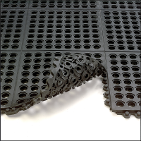 24/Seven Wet Area Anti Fatigue Mat Tile With Drainage Holes