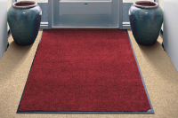 Tri Grip Heavy Duty Mat Gripper Back for Carpets: 75 x 85cm Red