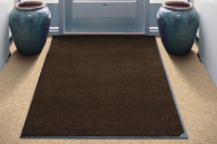 Tri Grip Heavy Duty Mat Gripper Back for Carpets: 115 x 200cm Brown