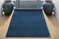 Tri Grip Heavy Duty Mat Gripper Back for Carpets: 150 x 240cm Blue