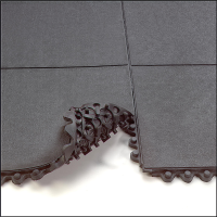 24/Seven Anti Fatigue Mat Tiles Solid