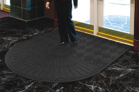 Waterhog Premium Door Mat: 114 x 180cm Black Smoke