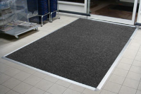 Gripfit Fixed Framed Mats: 120 x 360cm Anthracite Charcoal