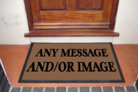 Any Message / Image Mats 75 x 85cm Beige