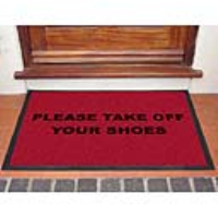 Please Take Off Your Shoes Door Mat