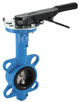 Butterfly valve stainless steel disc silicon liner