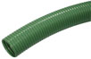 Green PVC suction and discharge hose.