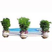 Isola Seating Planters