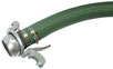 Green suction hose assemblies.