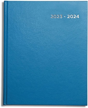 Blue Academic Diary 2023-2024 A4 or A5