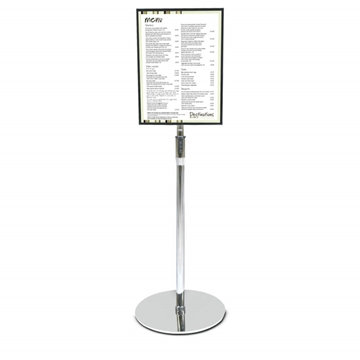 Tilting Floor Standing Acrylic Sign Holder