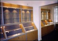 Sloping Front Display Cabinets