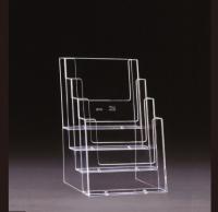 3 Compartment A4 Brochure Holder