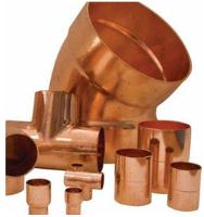 Copper Pipe and Fittings Medical Grade