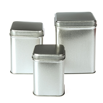 Square Stackable Tins