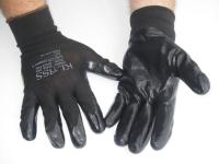 DEL 503 Deepest Black Nitrile Coated Gloves
