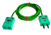 Thermocouple Extension Leads with plugs & sockets