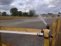 Dust suppression systems for Outdoor Arenas