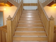 Tudor style oak staircase In Alderley Edge