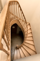 Bespoke curved staircase In Alderley Edge