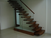 Contemporary staircase In Cheshire