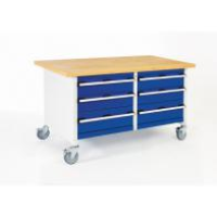 Mobile Storage Benches