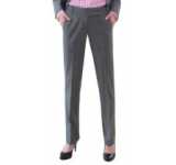 Genoa?Plain Front Slim Leg Trouser