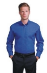 Kustom Kit Pinpoint Oxford Long Sleeve Shirt
