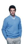 Henbury Lambswool V Neck Jumper