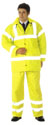 High Visibility Padded Traffic Jacket