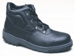 Black Safety Boot with Deep padded Collar?