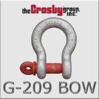 Crosby G-2130 Safety Pin Bow Shackles 