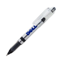 STYB COMPACT ROLLERBALL PEN in Silver & Black