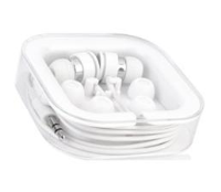 SILLY BUDS EARPHONES in White.