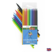 RECYCLED COLOURING PENCIL SET