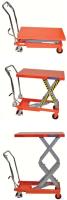 WARRIOR Manual Mobile Scissor Lift Tables