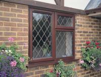 Mahogany Effect PVCu Casement Windows In Worthing