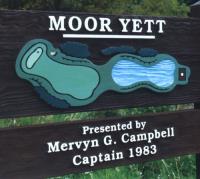 Carved Golf Club Wooden Sign Systems