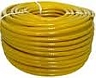 30 Metre Yellow Reinforced PVC Hose, 1/2"